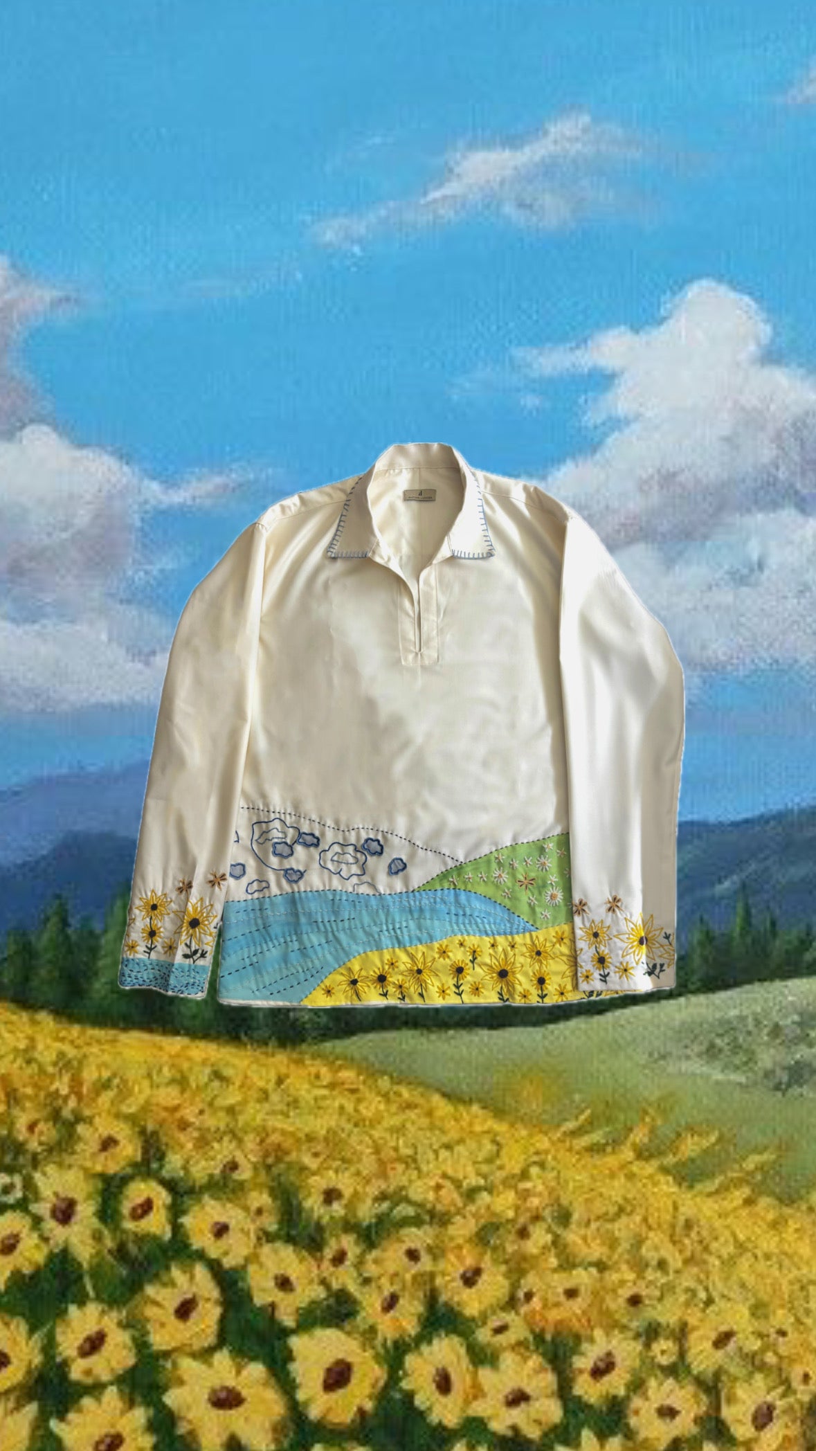 Jheelon ka shehar tunic