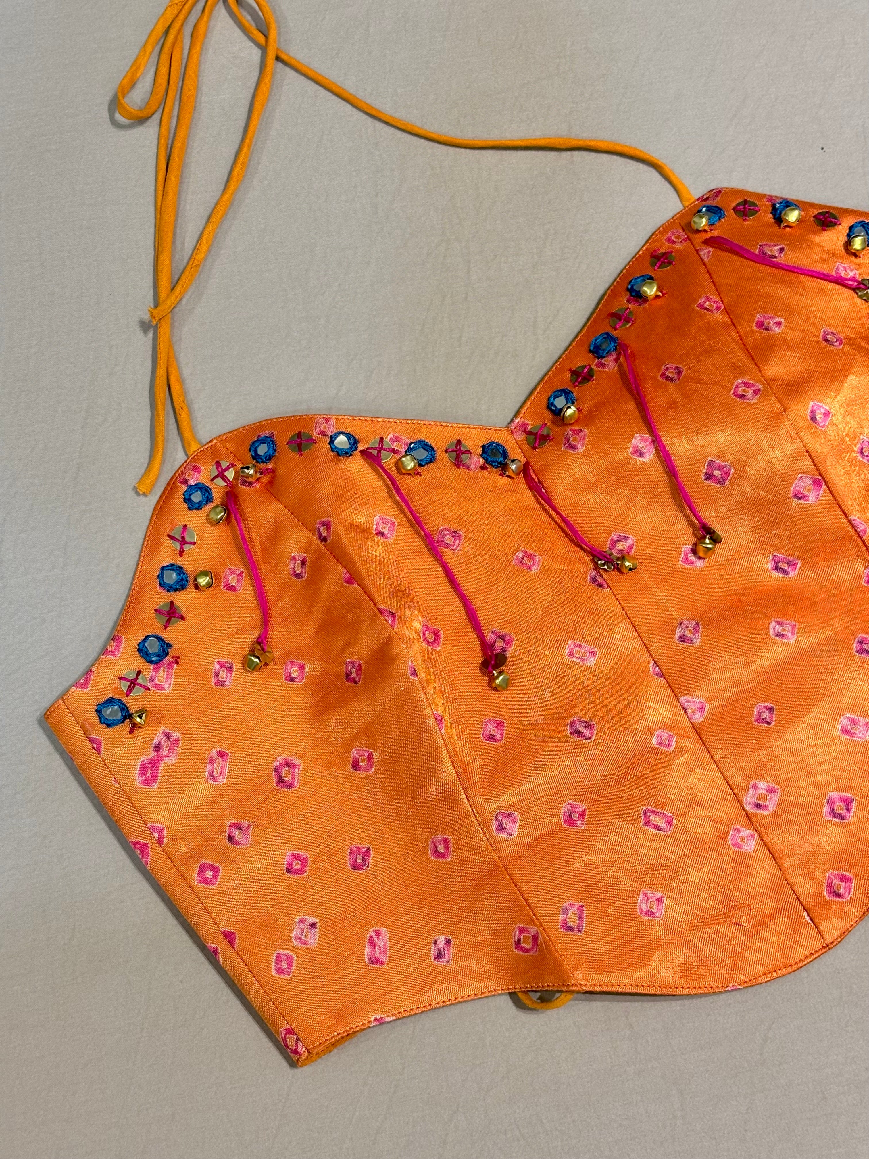 Gulmohar corset