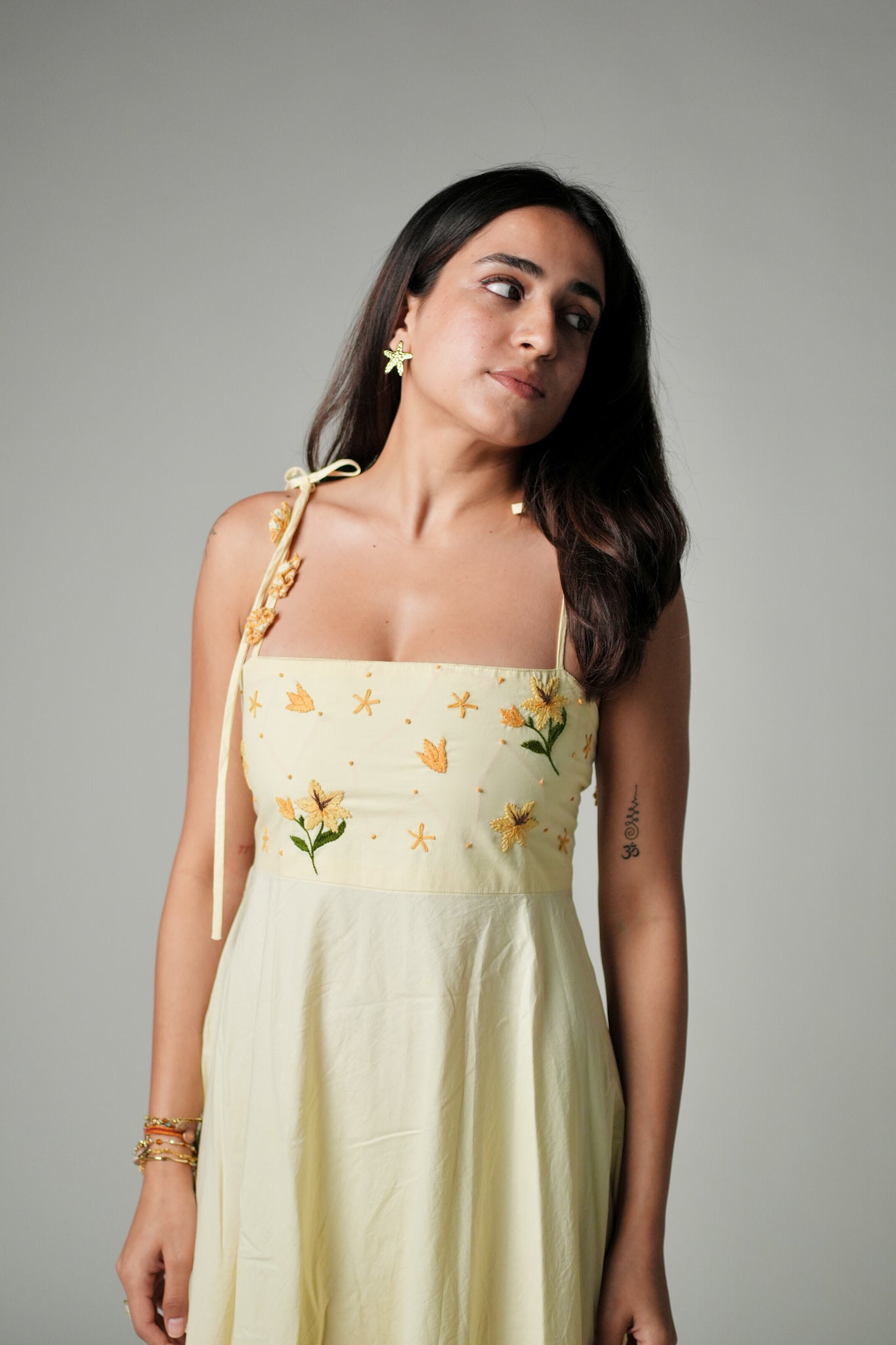 Floral whispers maxi dress