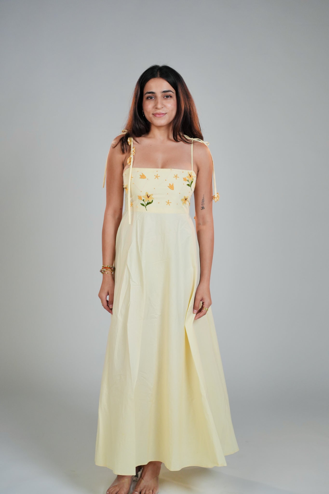 Floral whispers maxi dress