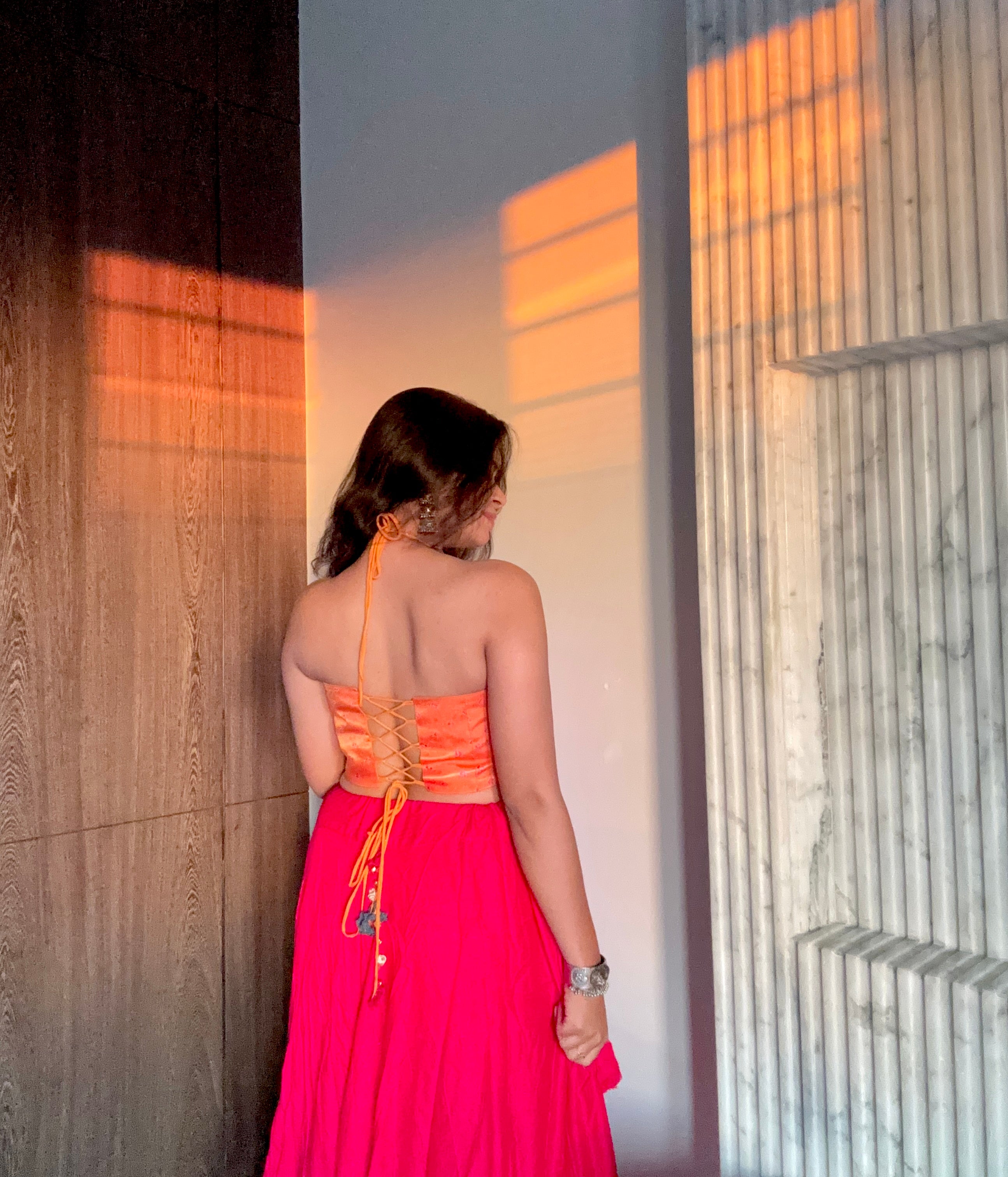Gulmohar corset