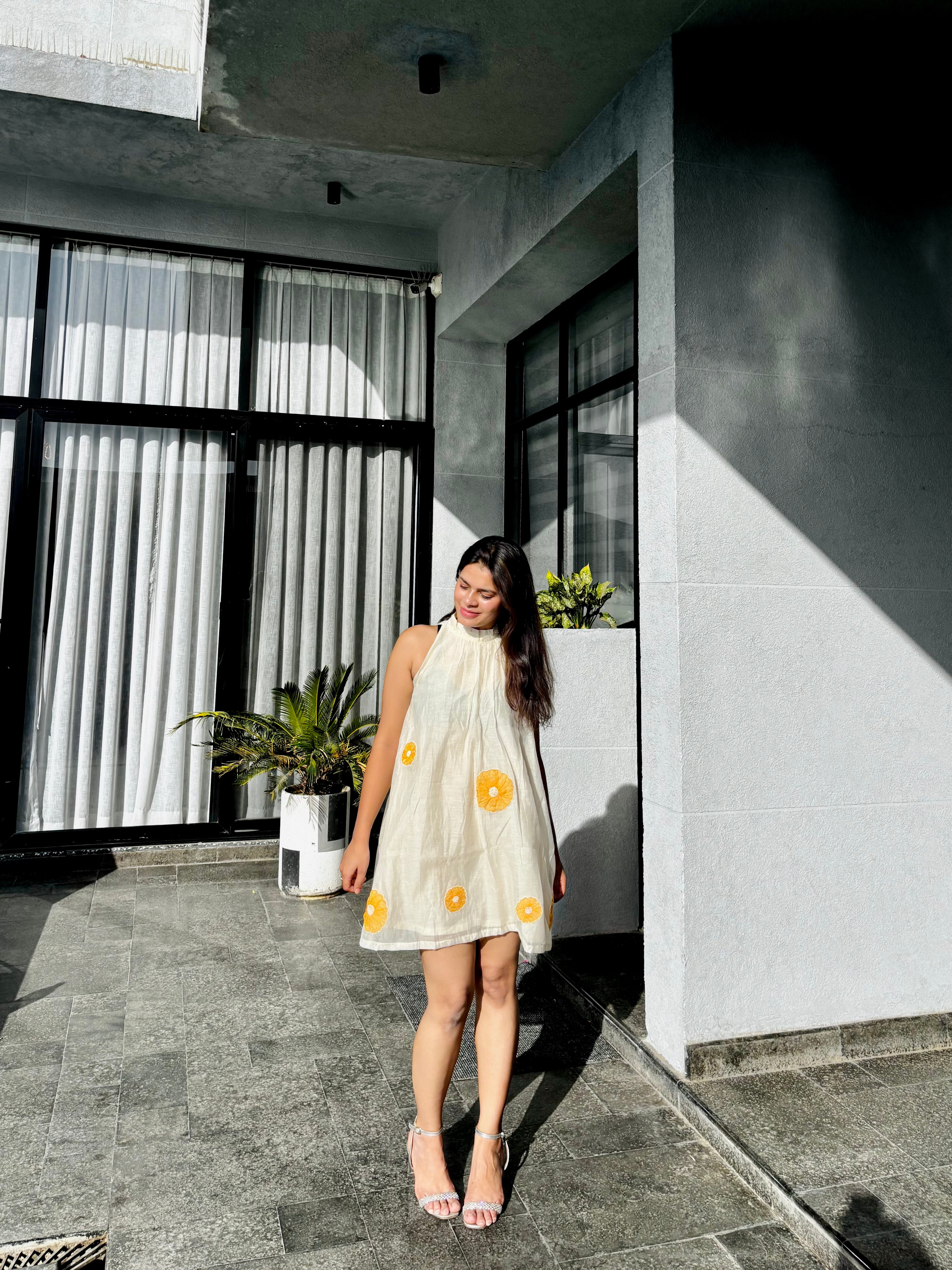 Flower bouquet dress