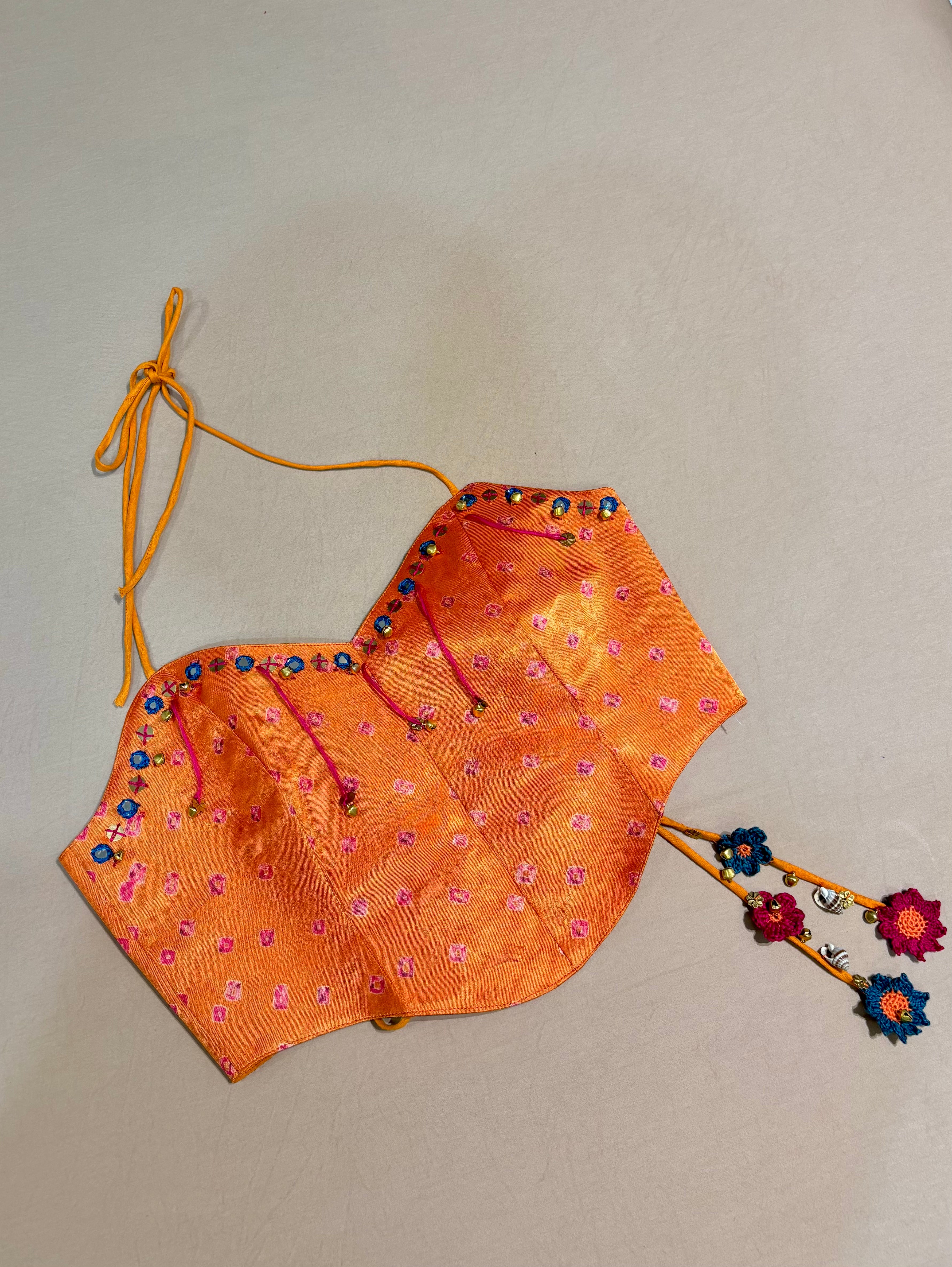 Gulmohar corset